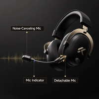 MCHOSE V9 Turbo+ Headphone Gaming Ultra-ringan dengan Peredam Kebisingan dan Pengikat Magnetik