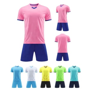 Conjuntos de fútbol transpirables uniformes de equipo de fútbol sublimación personalizados - Product Image 1