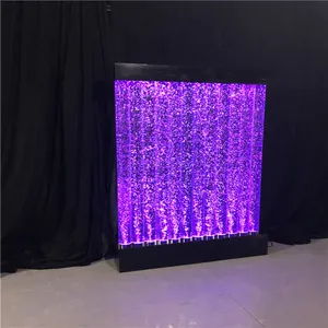 Wine Cabinet Water Curtain Wall Screen Water Feature Movable Blister Wall Hotel Partition Decorative Water Curtain