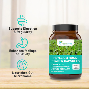 Cápsulas de Polvo de Cáscara de Psyllium OEM ODM en Oferta, con Polvo de Cáscara de Psyllium que Mejora la Sensación de Saciedad - Product Image 4