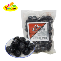 Prunes noires confites certifiées Halal, douces et acidulées, en-cas de fruits secs