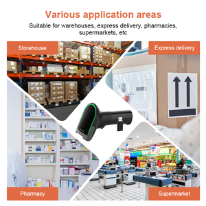 Luckydoor L500RB bar <strong>Code</strong> <strong>Reader</strong> Handheld <strong>2D</strong> Wireless bluetooth Barcode <strong>Scanner</strong> - Product Image 5