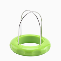 Creatieve Japanse fruit- en groentesnijder, handmatig, van plastic en roestvrij staal, veilig, milieuvriendelijk, makkelijk schoon te maken, praktisch.