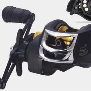 Carretes de Pesca Lews Baitcaster, Carretes de Pesca Ligeros de Carbono, Venta al por Mayor, Agua Dulce, Arrastre Máximo 8 kg - Product Image 1