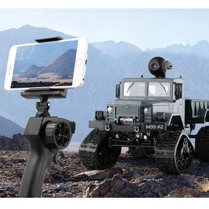 Lehoo Toys FY001A 1/16 2.4G 4WD <span class=keywords><strong>militaire</strong></span> RC camion sur chenilles hors route véhicule d'escalade RC voiture <span class=keywords><strong>4X4</strong></span> - Product Image 3