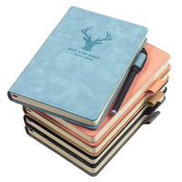 Cuaderno Multifuncional con Cubierta de Cuero Personalizada, Encuadernación Personalizada, Páginas Interiores a Color, Regalo Promocional, Corporativo, Empresarial, al por Mayor, OEM