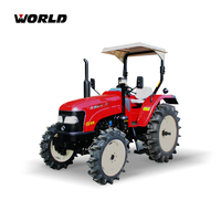 Petit tracteur miniature à 4 roues motrices de 55 CV à moteur diesel avec liste de prix des pièces détachées - Haute productivité
