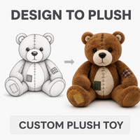 Peluches personnalisées OEM, ours en peluche brun à patchs, jouet en peluche, poupée ours douce personnalisée, jouets en polyester pour enfants, vente en gros CE