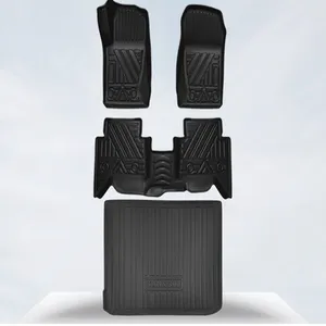 The High Quality That Is Clean TPE Environmental Protection Material Waterproof Car Mats 4 Pieces Car Foot Mat For WEY