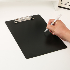 Biểu tượng tùy chỉnh khuyến mãi A4 nhựa clipboard với <span class=keywords><strong>clip</strong></span> Bìa - Product Image 3