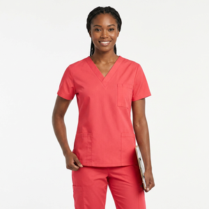 Ensembles de blouses médicales personnalisées avec logo, extensibles, pour infirmières, tenues d'hôpital, uniformes médicaux pour femmes - Product Image 1