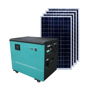 Système d'énergie solaire 5kw panneau solaire maison 5kw réseau 500kw 1mw hors réseau système d'énergie solaire 10kw hors réseau