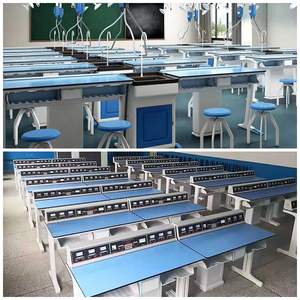 학교 실험실 작업대, 교사 시연 테이블, 생화학, 물리학, 알루미늄-플라스틱 실험 테이블 - Product Image 5