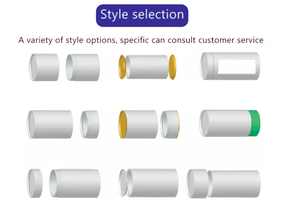 Tubo de Papel Kraft Personalizado, Ecológico, Reciclable y Biodegradable para Té, Café y Granos, Cilindro con Estampado - Product Image 5