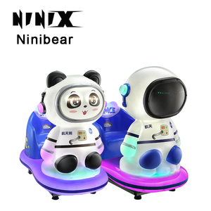 Nueva máquina mecedora de oso espacial para niños, coche Mecedor universal que funciona con monedas, consola de juegos para bebés - Product Image 5