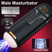Pompe à pénis pour homme - Jouets sexuels pour hommes avec pompe à vide améliorée 12 S et 10 fonctions de vibration, de rotation et de succion