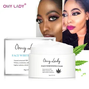 Vegan face whitening cream flat oval tube for sunscreen and face lotion