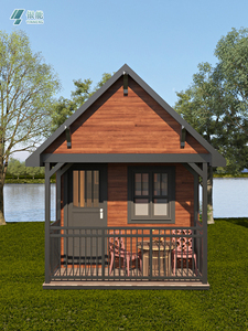 Petite maison d'écrivain - Espace calme avec bureau Fenêtre Cabine mobile en <span class=keywords><strong>acier</strong></span> pour le travail du photographe et les voyages photographiques en nature - Product Image 3