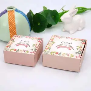 Mini Boxed Portable Hand Washing Sheets Paper Pulp Soap Box Custom Paper Soap Box Packaging