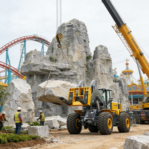 Mekanisme Batang Penghubung Tipe <span class=keywords><strong>Z</strong></span> Baru 33 Ton LW700KV(GIV)-T33 Stone Forklift <span class=keywords><strong>Loader</strong></span> untuk Operasi Forklift Material Batu - Product Image 5