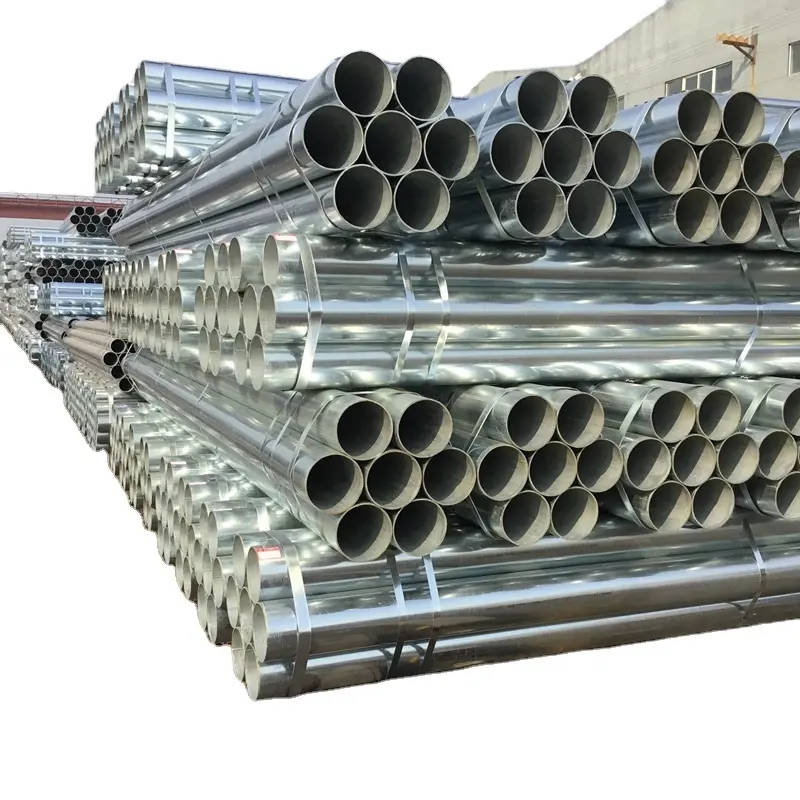 Tubería de acero galvanizado Astm Sch 40 Erw