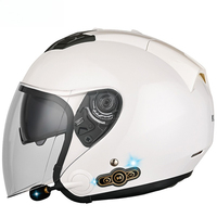 Nouveau casque intelligent pour moto électrique avec double lentille en matériau ABS