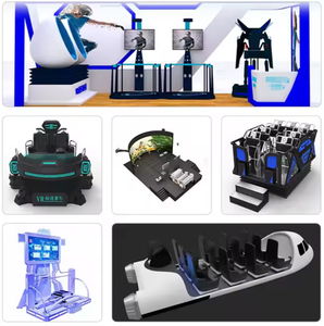Mới được thiết kế thực tế ảo Trò chơi gia đình đa chỗ ngồi 9D VR Cinema VR trò chơi máy roller coaster <span class=keywords><strong>Simulator</strong></span> để bán - Product Image 6