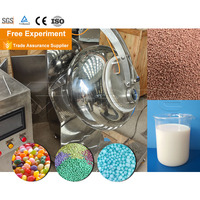 Machine automatique de revêtement de sucre pour amandes, noix, cacahuètes, machine de revêtement de bonbons au chocolat