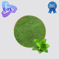 Extrait pur de feuilles de menthe poivrée 100% naturel, arôme de menthe en poudre / liquide pour boissons et confiseries