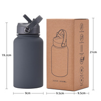 Gobelet isotherme 650 ml (20 oz) en acier inoxydable – Bouteille d'eau isolée au design élégant