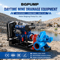 Bomba de Lodo Horizontal con Motor Diésel, Bomba de Succión de Arena para Minería de Oro, Más Vendida