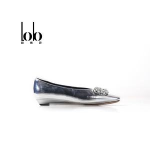 Zapatos planos de <span class=keywords><strong>boda</strong></span> morados con punta en pico para mujer, estilo ballet, con cristales y pedrería, primavera 2026 - Product Image 4