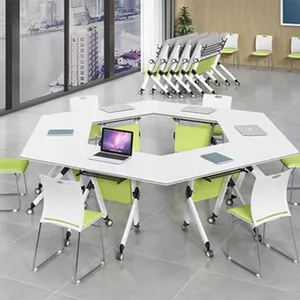 ZDZ18-11 gỗ nội thất văn phòng bàn họp Bàn hội nghị bàn hội nghị hiện đại bàn họp văn phòng Bàn gấp - Product Image 5