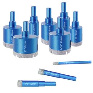 ชุดดอกสว่านเจาะกระเบื้องเซรามิกหิน Shanxi Iron Ox Hole Saw Set 10 ชิ้น ขนาด 20 มม. พร้อมแกนยึดในตัว - Product Image 1