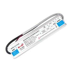 Alimentation LED sans scintillement 100W étanche IP67 CV pour extérieur, compatible EMC, pour bande LED 170-264V AC/DC 12V 24V, pour caisson lumineux publicitaire - Product Image 3
