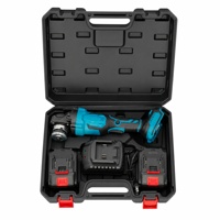 Ensemble d'outils électriques sans fil industriels 21V, moteur sans balais 6500 tr/min, compatible avec les batteries au lithium, meuleuse d'angle 125 mm