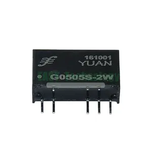 EASY COMPONENTS G0505S-2W DC DC Converter&Inverter Voltage Module 5V 2W SIP7