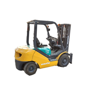 Montacargas Komatsu 25 de 2.5 Toneladas con Desplazamiento Lateral, Mástiles de Tres Etapas, Diésel, Alta Calidad, Alto Rendimiento, Montacargas Usado Original a Bajo Precio - Product Image 1