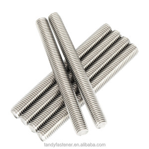 Vis à queue filetée complète en acier inoxydable 304 ASTM A193-B7 M6 M16 DIN 975 - Product Image 4