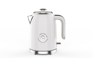 Ấm Đun Nước 1.7L Phong Cách Mới Với Nhiệt Kế Thiết Bị Nhà Bếp Ấm Đun Nước Điện Bằng Thép Không Gỉ Cổ Điển - Product Image 4