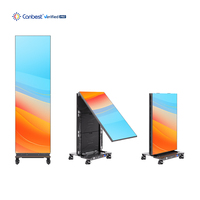 Canbest Cob P0.9 Katlanabilir 4k LED Ekran Paneli P1.5 İç Mekan Poster Ekranı 1200nit Kilise Sahne Arka Planı 1.2mm LED Video Duvarı