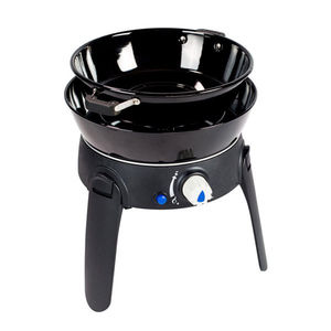 Réchaud et grill <span class=keywords><strong>de</strong></span> camping, barbecue portable tout-en-un, avec plaque chauffante, <span class=keywords><strong>grille</strong></span> et support <span class=keywords><strong>de</strong></span> casserole, noir - Product Image 3
