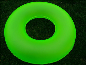 Fluorescence Color Inflatable Transparent Swimming <strong>Ring</strong> Swim <strong>Floater</strong> <strong>Ring</strong> for Adults Kids - Product Image 4
