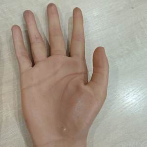 Cetakan dapat dipakai sarung tangan simulasi Model tangan Cosplay buatan tangan mengubah karnaval manusia hidup realistis masker silikon buatan tangan - Product Image 3