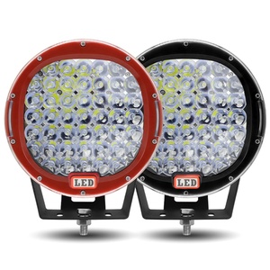 Faro LED de 9 Pulgadas, 225 W, Alta Potencia, Súper Brillante, Luz de Trabajo para Wranglers JK JL, Camionetas Jeep, Lámpara Auxiliar Todoterreno, Barra de Luz LED - Product Image 1