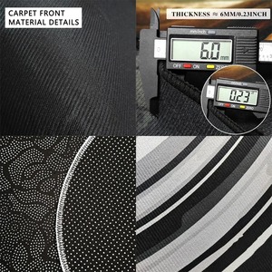 <span class=keywords><strong>Tapis</strong></span> <span class=keywords><strong>d</strong></span>'<span class=keywords><strong>entrée</strong></span> semi-circulaire pour extérieur, motif floral, <span class=keywords><strong>d</strong></span>écoration de maison - Product Image 4