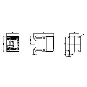 Relé Contactor 3RH2131-1BB40, 3 NA 1 NC, 24 V CC, Terminales de Tipo Perno, Tamaño S00 3RH2131-1BB40, Procesador de Alta Potencia que Ofrece Rendimiento Superior - Product Image 1