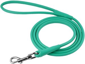 Lüks deri halat ile ağır köpek tasma yumuşak rahat yastıklı eğitim - Product Image 4