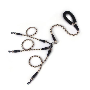 Correa Resistente para Tres Perros, Sin Enredos, 3 en 1, Correa <span class=keywords><strong>Triple</strong></span> para Mascotas, para Pasear Uno, Dos o Tres Perros o Gatos - Product Image 3