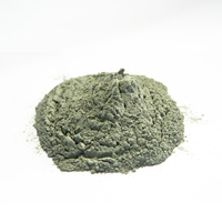 Carbure de silicium pur vert de fonderie micro granulé carbure de silicium en poudre à vendre